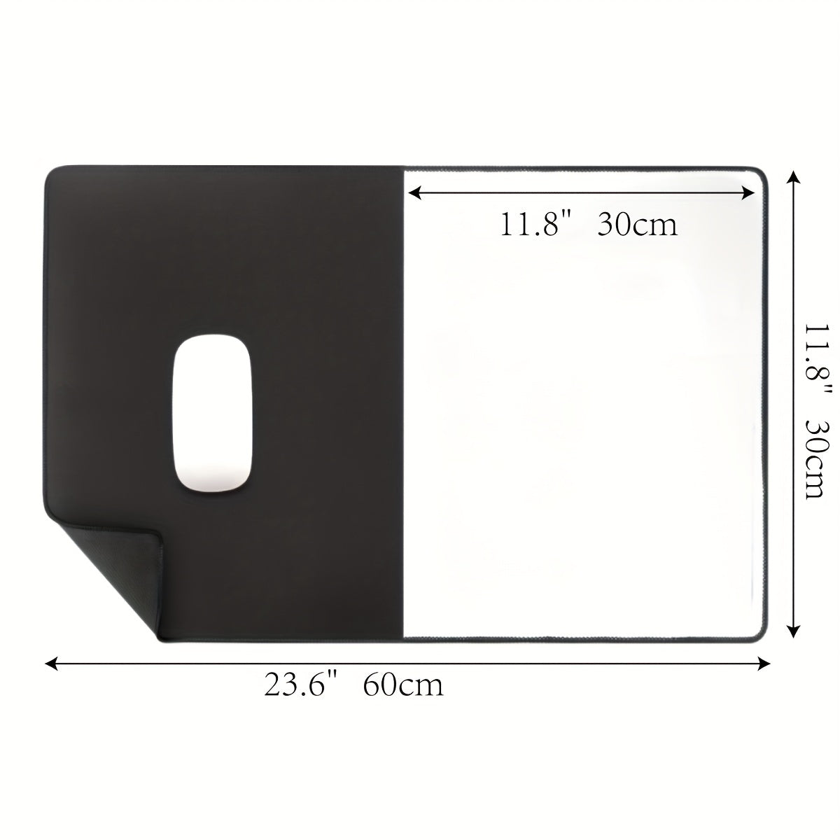 Large Desk Pad Mouse Mat with Writable Surface for Office Organization