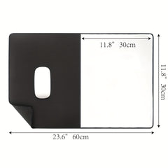 Large Desk Pad Mouse Mat with Writable Surface for Office Organization