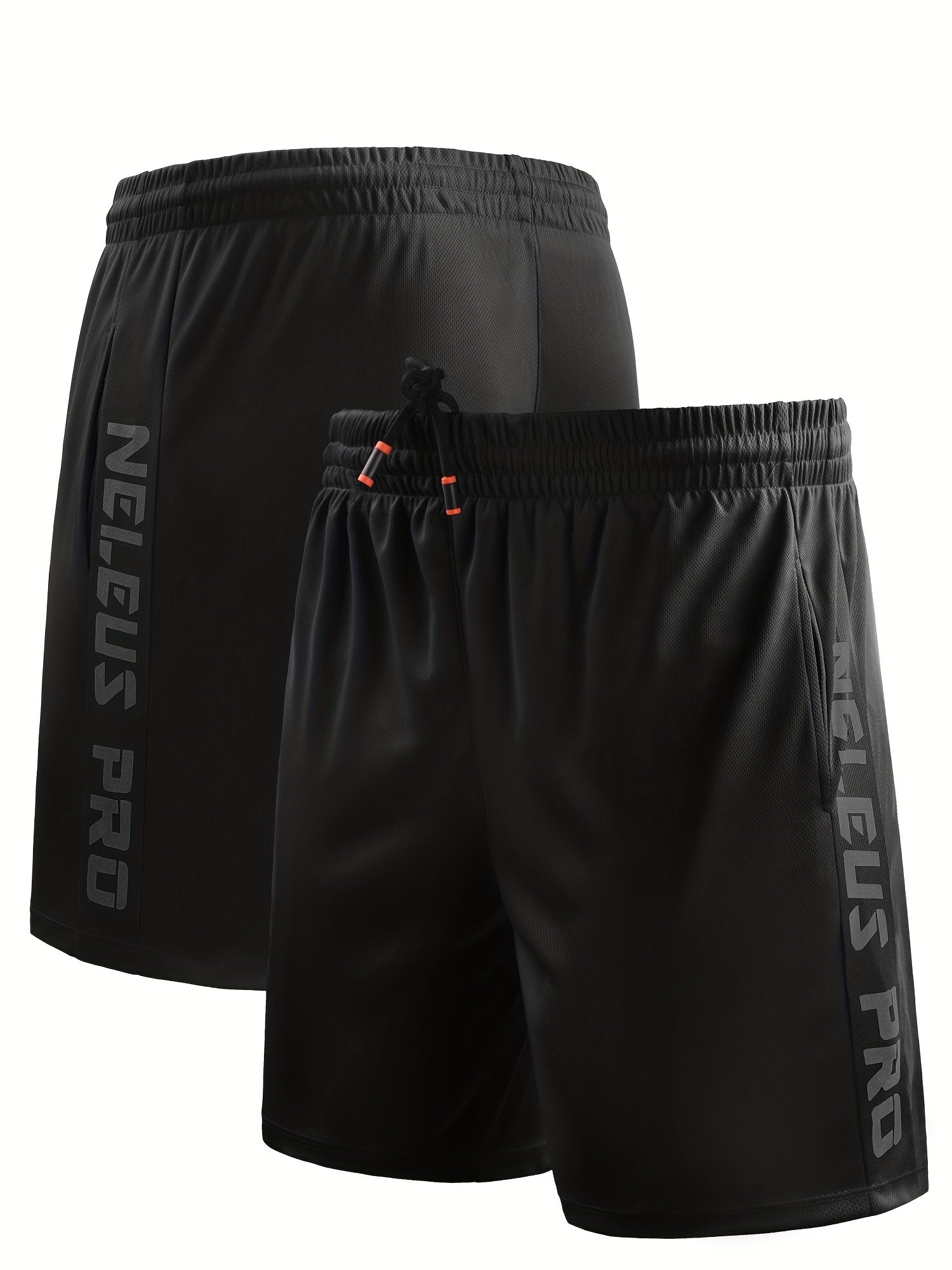 Men's Side Letter Pattern Rapid Dry Shorts