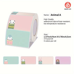 310 Sheets Animal Thermal Label Paper for P50/D100 Machines