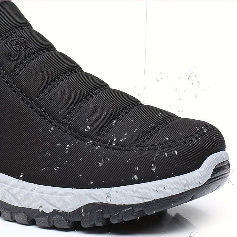 Men's Snow Boots Warm Fleece Cozy Non slip Ankle Boots
