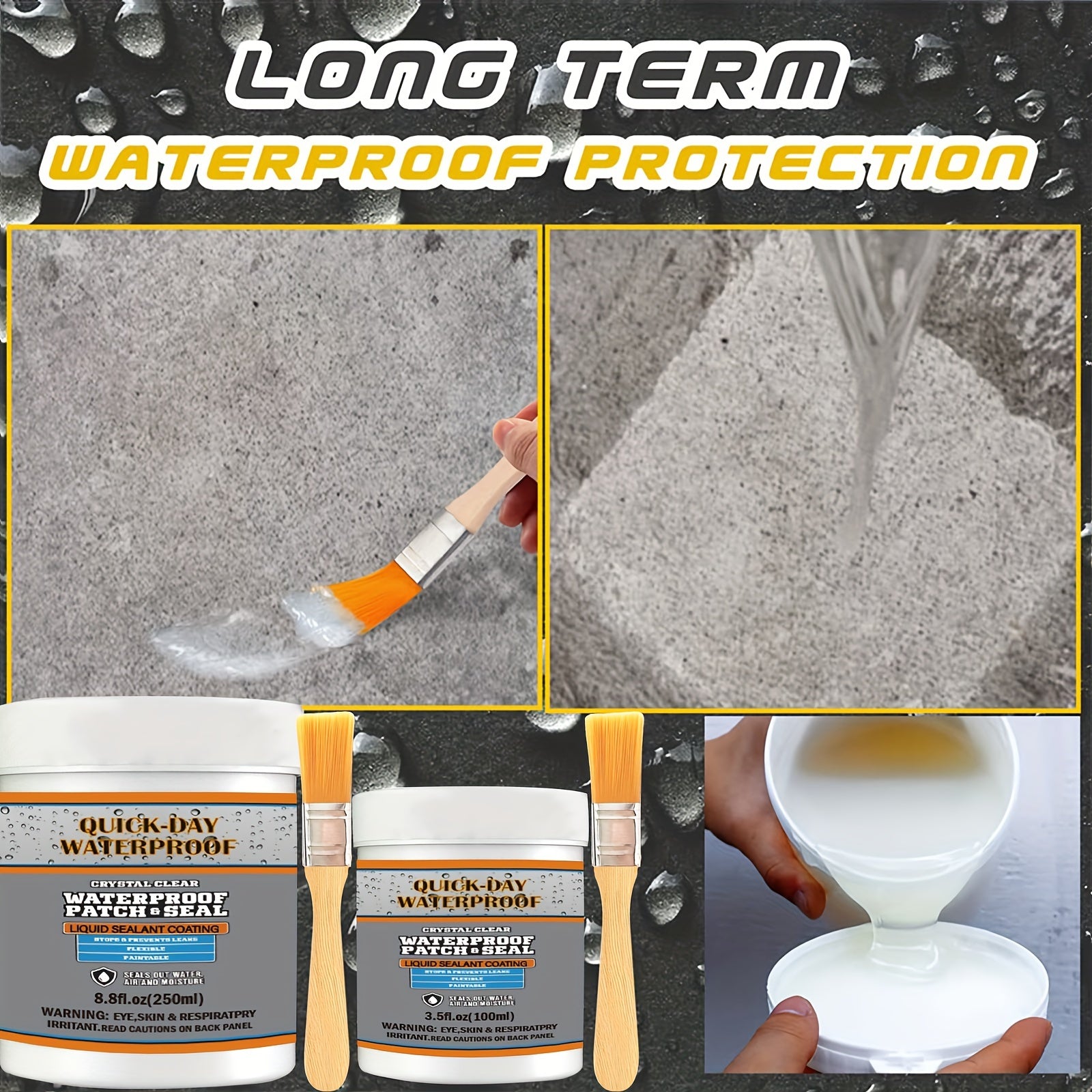 Invisible Waterproofing Agent - Strong Leakproof Sealant