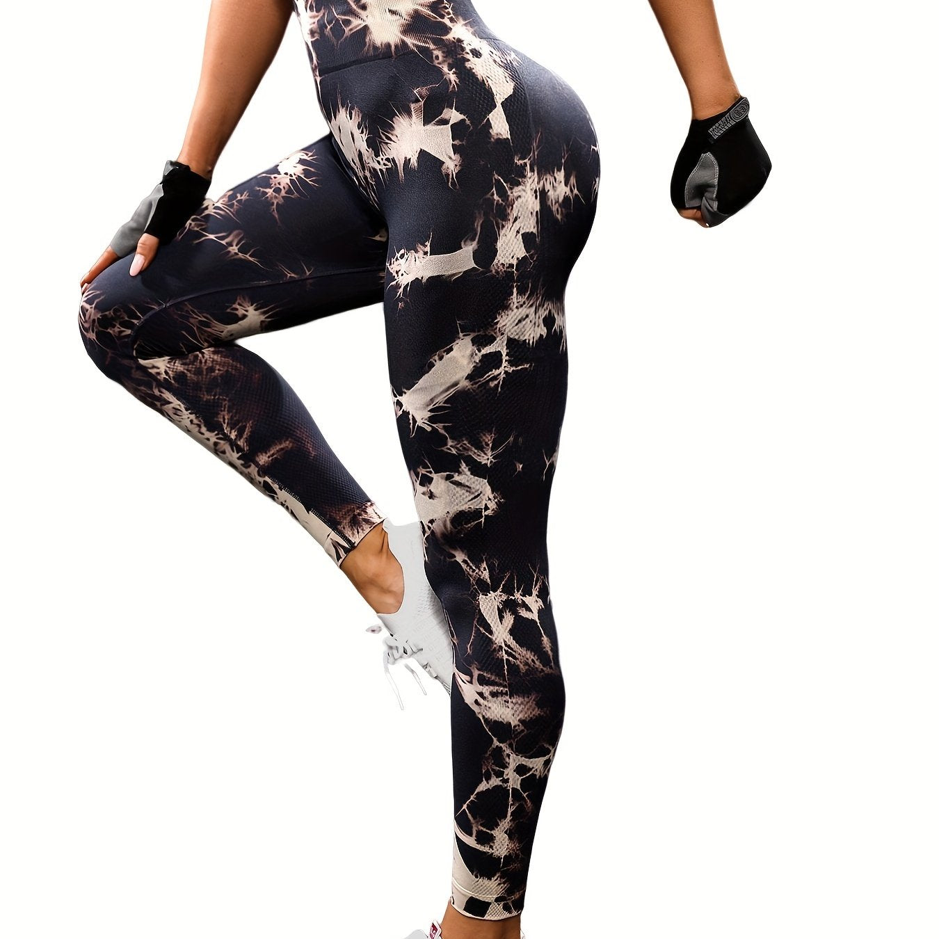 Tie Dye Women Seamless Leggings High Waist Fitness Yoga Pants