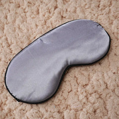 9 Colors Silk Sleep Eye Mask Travel Padded Shade Cover