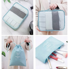 9Pcs Travel Storage Bags Clothes Underwear Shoes Pouch Luggage Organizer
