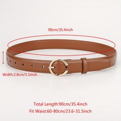 C Shaped Buckle Head Belt for Girls