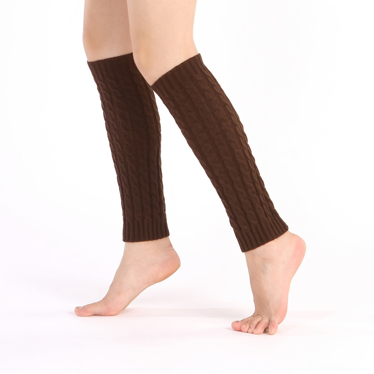 Women's Winter Leg Warmers Crochet Knitted Boot Cuffs