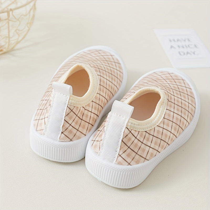 Baby Girl Slip On Sneakers Lightweight Non-slip Shoes