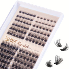 144pcs DIY Grafting Eyelashes Natural Thick False Eyelashes