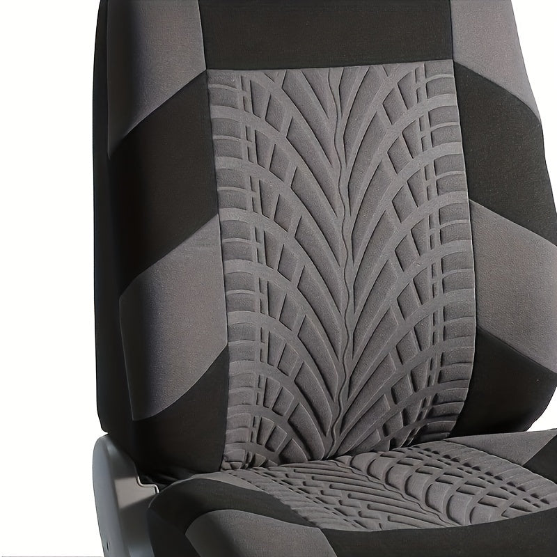 4pcs 9pcs Tire Pattern Car Seat Cover