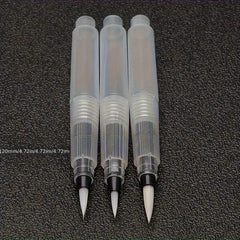 Nylon Paintbrush Storage Pen Set 12pcs 6 Shapes for Acrylic Watercolor