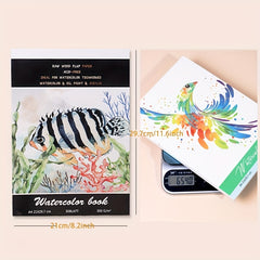 Watercolor Book 30 Sheets 140lb 300gsm Watercolor Paper Art Sketchbook