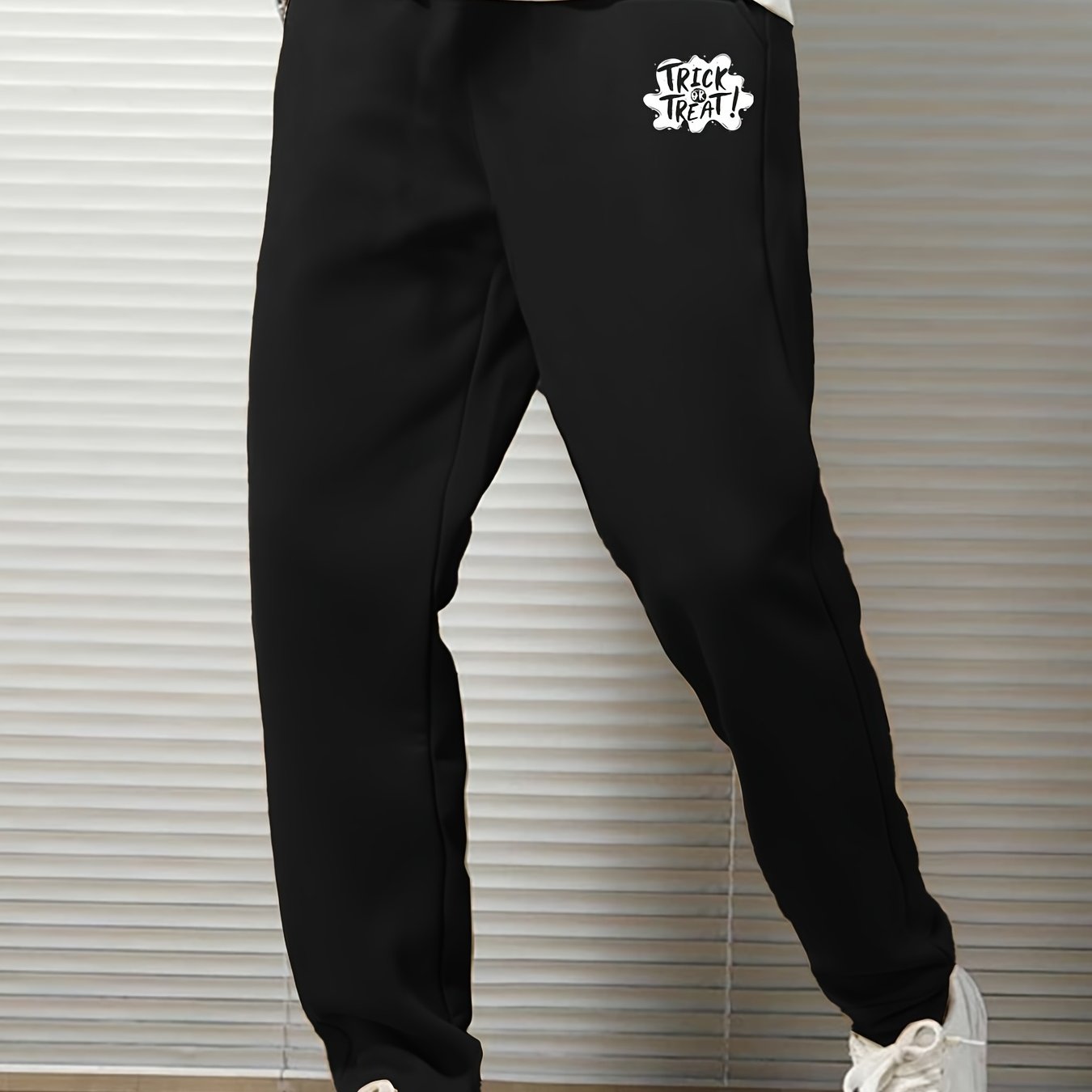 Men's Jogger Pants - Trick Or Treat Print Sweatpants