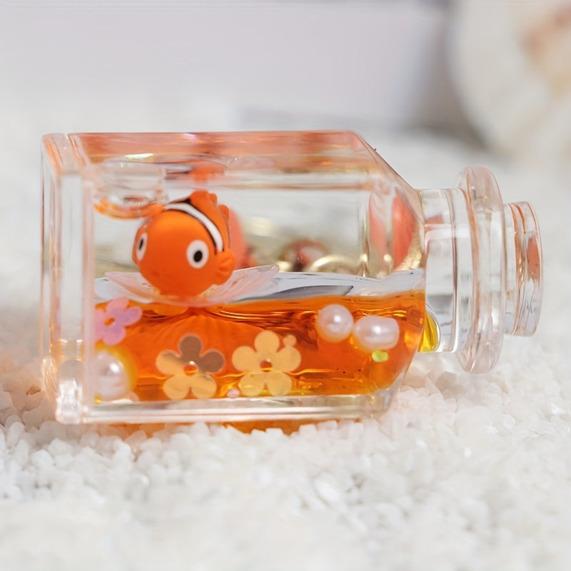 Marine Life Quicksand Keychain Gift for Women and Moms