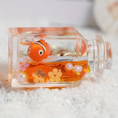 Marine Life Quicksand Keychain Gift for Women and Moms