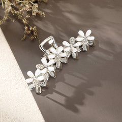 Rhinestone Flower Hair Claw Hair Clip for Women Girls