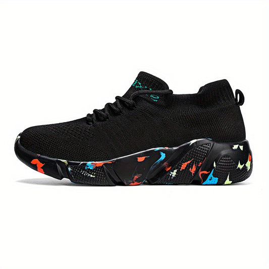 Men's Lightweight Knit Sneakers for Running