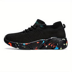 Men's Lightweight Knit Sneakers for Running