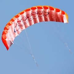 Double Line Stunt Parachute Parofoil Kite Set