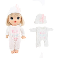 10 inch Doll Jumpsuit Outfit Set for Kids' Favorite Gift