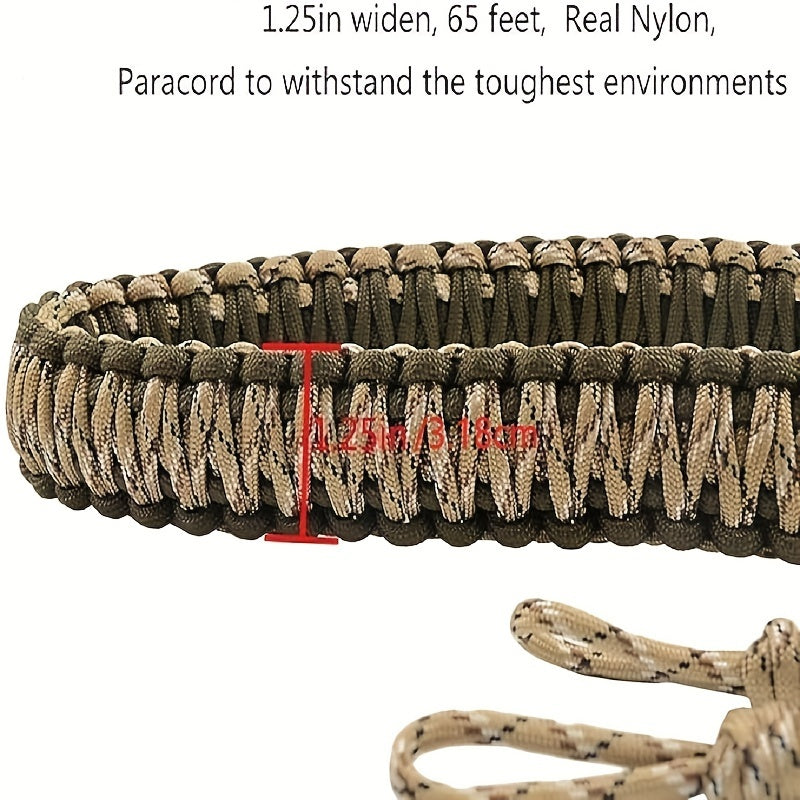 Nylon Duck Call Lanyard with 11 Whistle Hanging Ropes