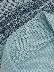 Y2K Block Knit Sweater Sexy Cropped Long Sleeve Summer Sweater