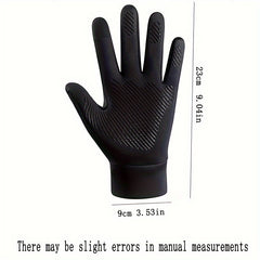 Men's Winter Warm Touch Screen Gloves Waterproof Sports Gloves