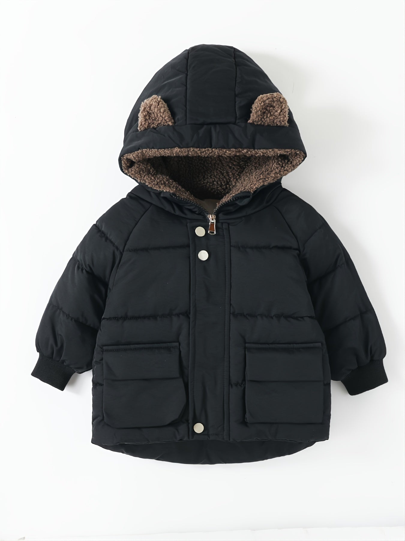 Boys Hooded Puffer Coat for Fall Winter