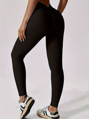 V Shape Waist Yoga Pants High Stretch Leggings