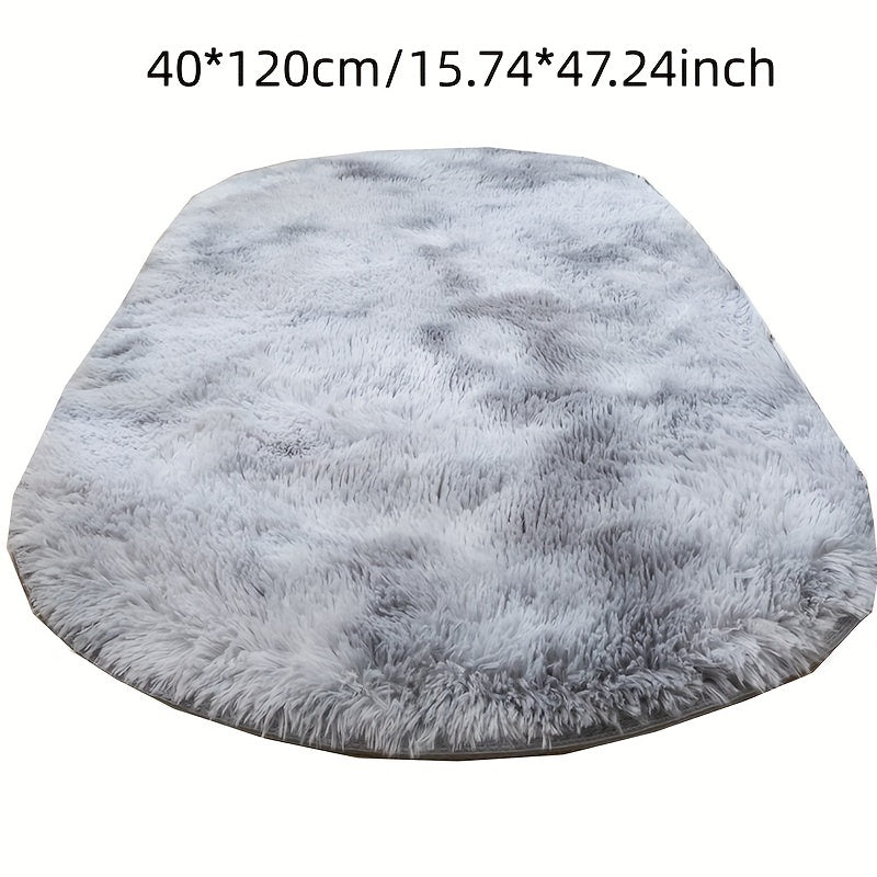 Soft Plush Furry Floor Rug for Bedroom - Non Slip Machine Washable
