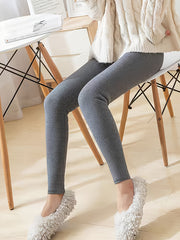 High Waist Fleece Thermal Leggings for Women