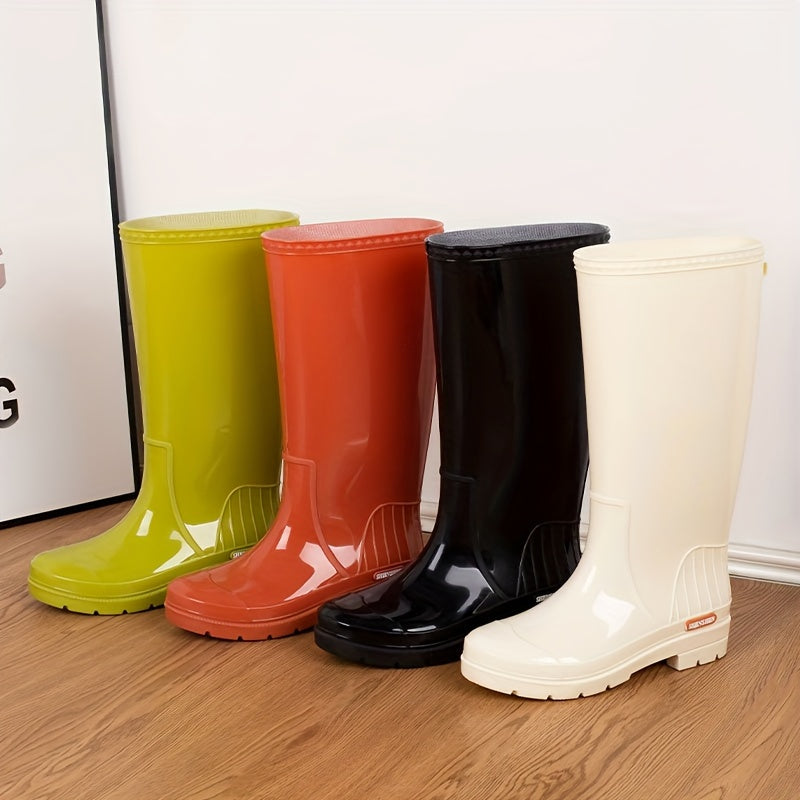 Women's Comfortable Rain Boots, Non-slip Rubber Shoes