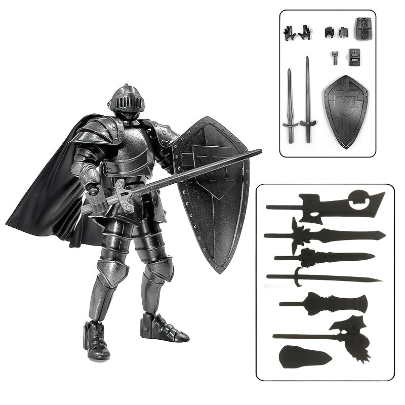 Roman Medieval Knight Warrior Toy DIY Educational Gift