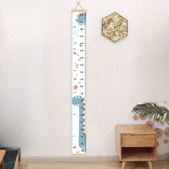 Canvas Growth Chart Wall Decor Removable Height Ruler 79" x 7.9"