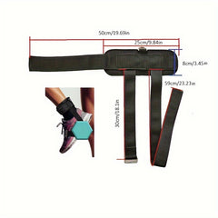 Adjustable Tibialis Trainer Strap - Calf Strength & Flexibility Training