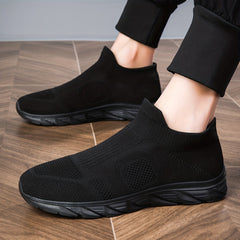 Men's Slip On Sneakers Lightweight Breathable Athletic Shoes