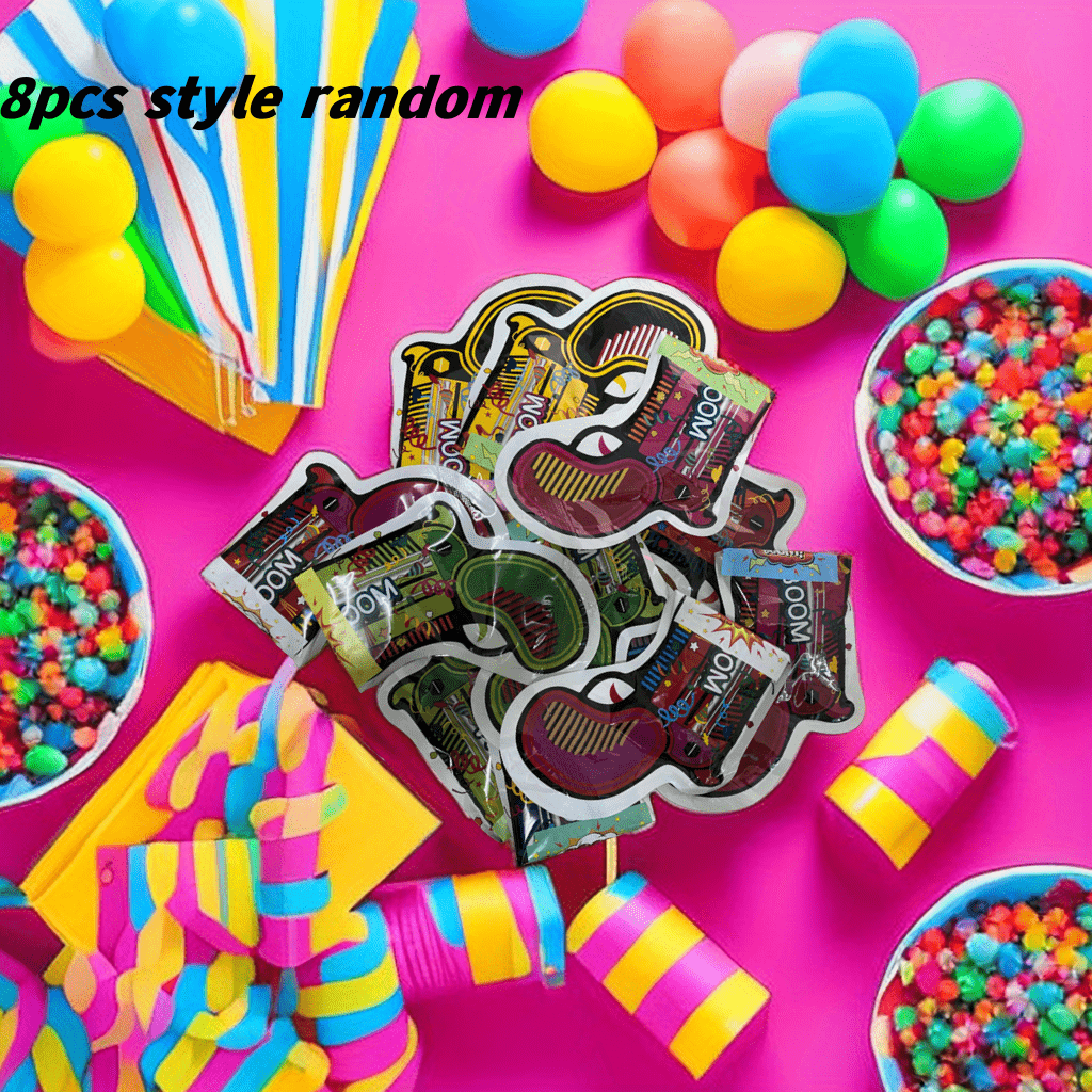 8pcs Handheld Confetti for Graduation Halloween Christmas Wedding