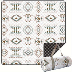 Waterproof Retro Picnic Beach Blanket 78x78