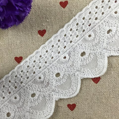 5 Yards Soft Embroidery Lace Trim Sewing Accessories