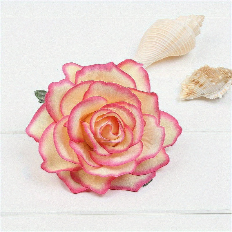 Rose Hair Clip Bridal Suck Billed Clip For Side Hair Bang