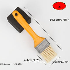 Non Shedding Paint Brush with Plastic Handle