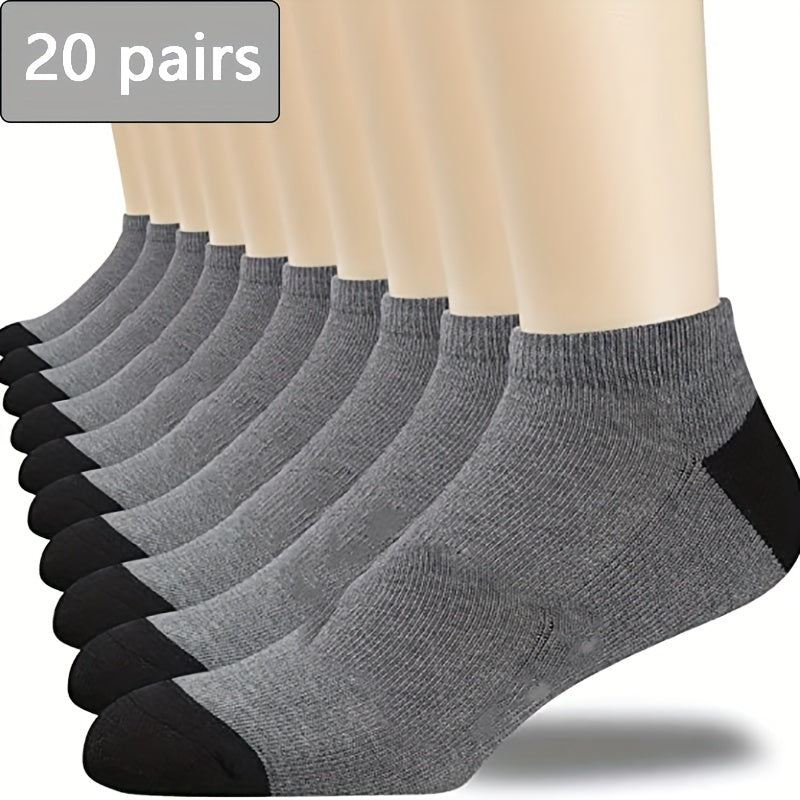 Men's Ankle Sport Socks for Basketball Training Running