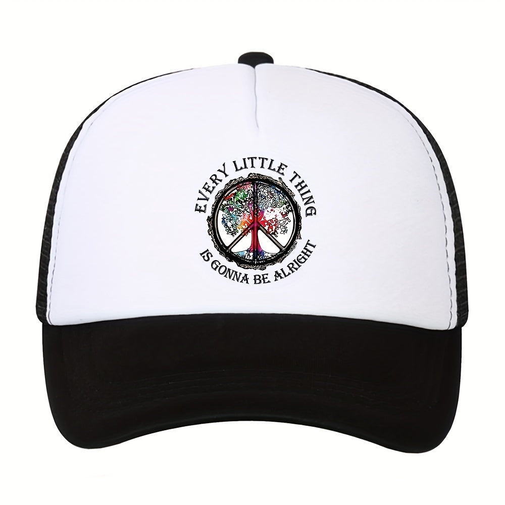 Outdoor Baseball Cap Mesh Breathable Sunshade Adjustable High Mesh Dad Cap