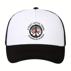 Outdoor Baseball Cap Mesh Breathable Sunshade Adjustable High Mesh Dad Cap