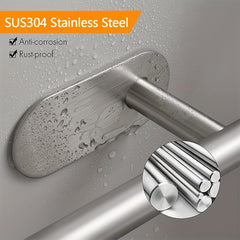 Self Adhesive Toilet Roll Holder Stainless Steel