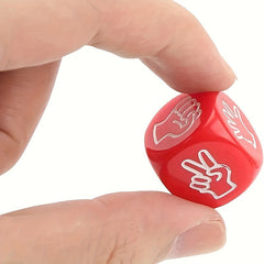 2pcs Finger Guessing Game Dice for Men Women