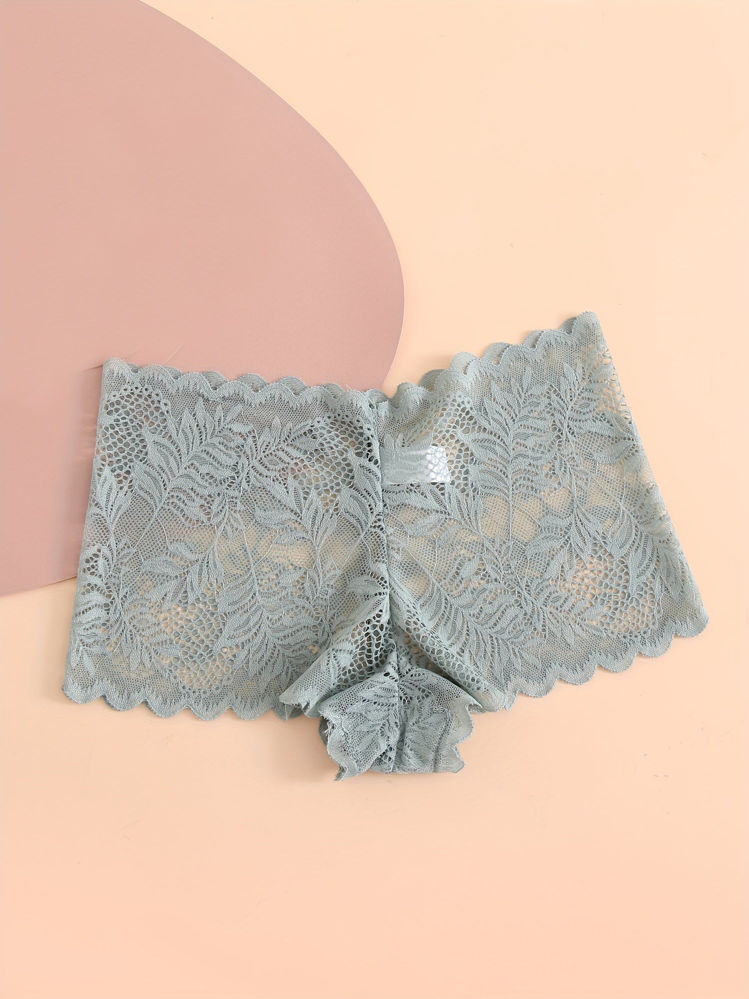 6pcs Lace Boyshort Panties Soft Comfortable Underwear