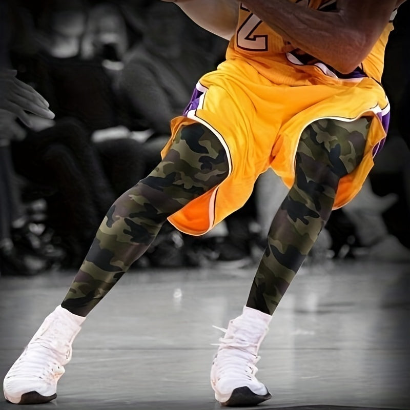 Compression Leg Sleeves Breathable Elastic Sports Knee And Leg Protection