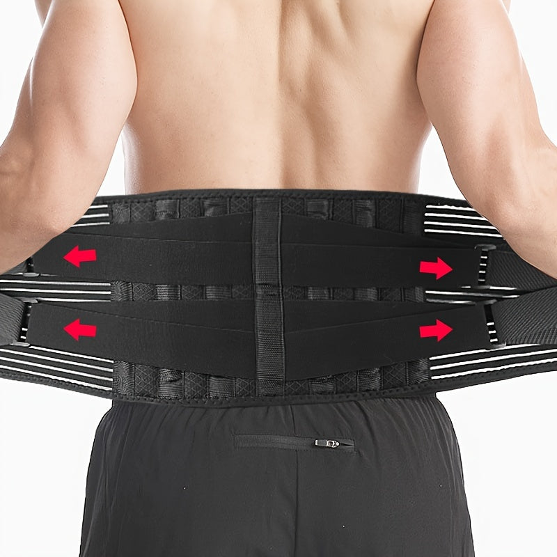 Elastic Waistband Mesh Compression Support Sports Belt
