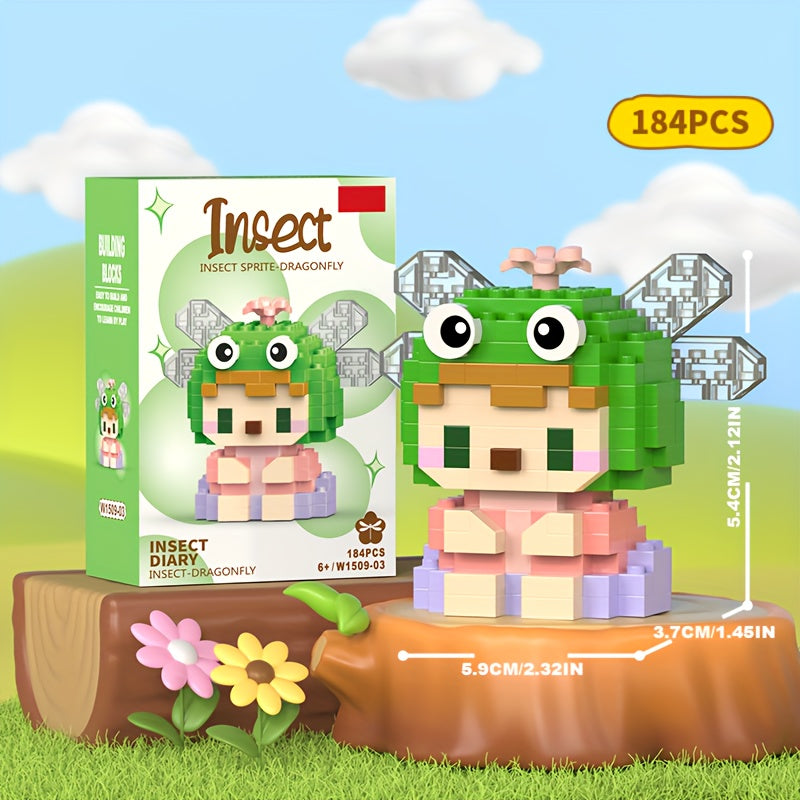 Insect Series Building Blocks Decoration and Holiday Gift